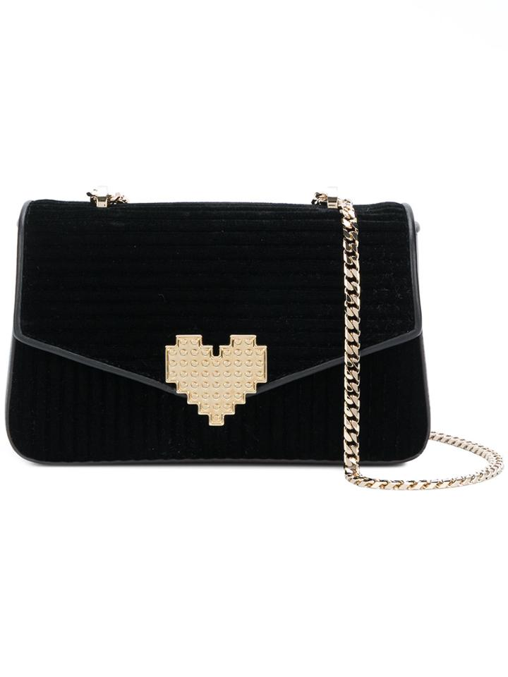 Les Petits Joueurs Lulu Golden Lolita Bag - Black