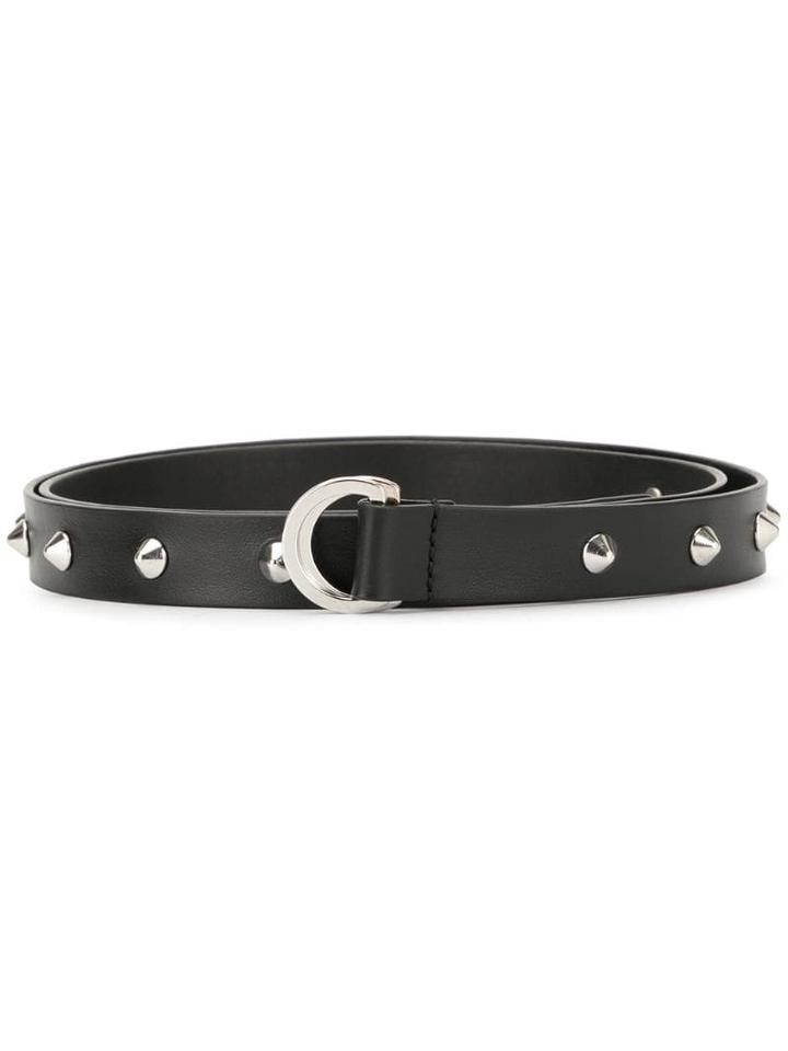 Unravel Project Stud Embellished Belt - Black