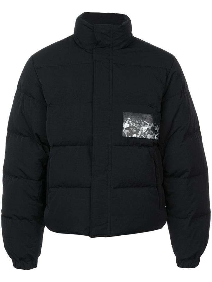 Misbhv Photo Patch Padded Jacket - Black