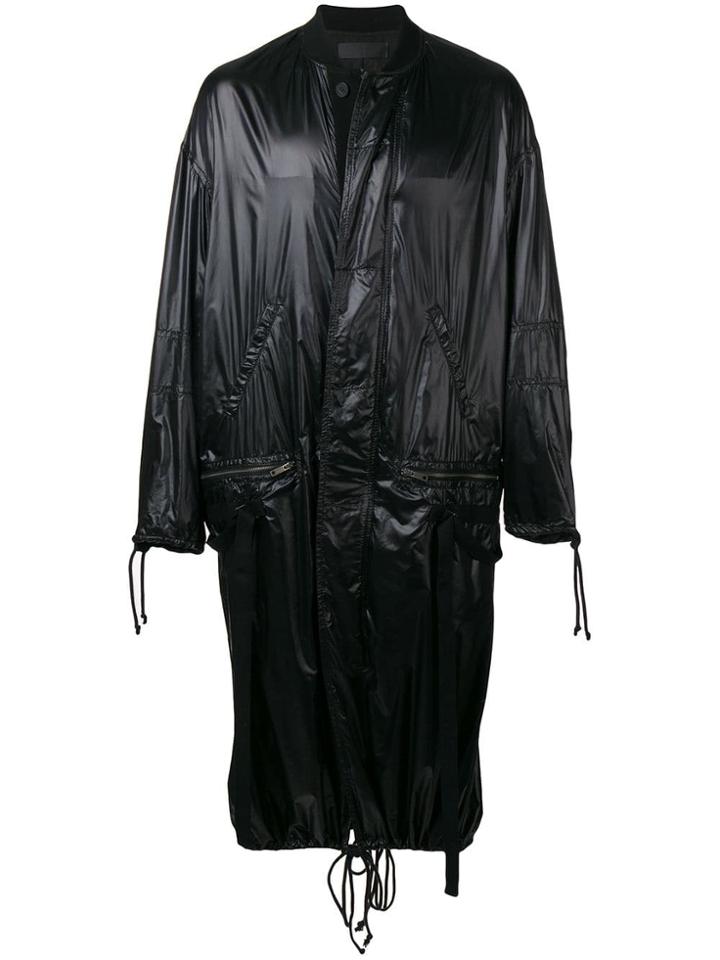 Haider Ackermann Long Raincoat - Black