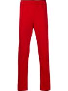Versace Side-striped Track Pants - Red