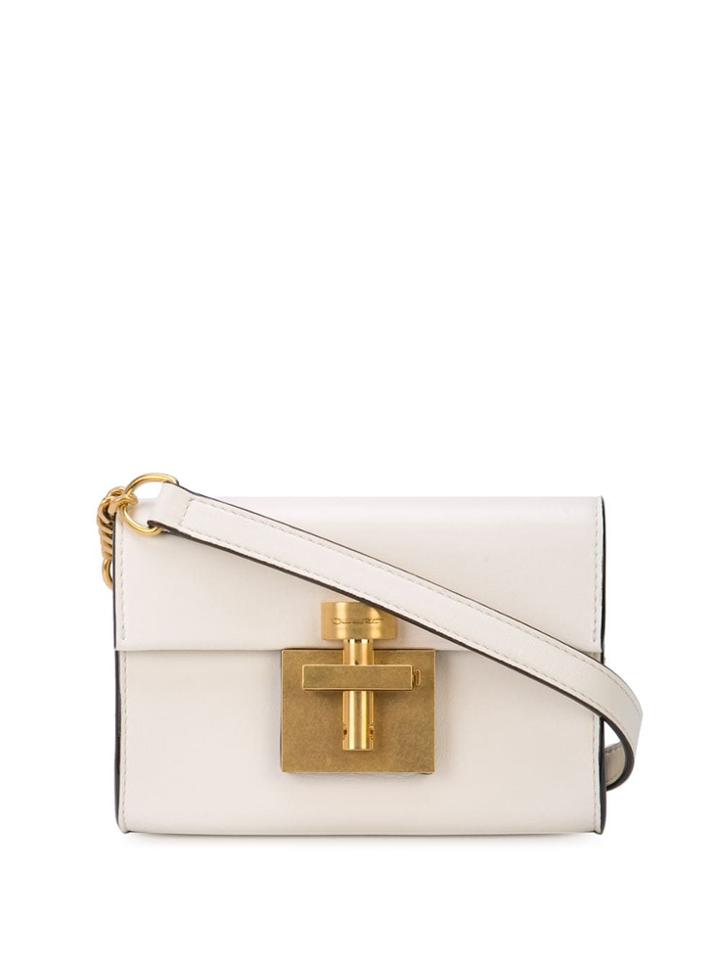 Oscar De La Renta Alibi Crossbody Bag - White