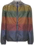 Missoni Logo Print Windbreaker Jacket - Multicoloured