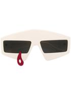 Gucci Eyewear Teardrop Oversized Sunglasses - Nude & Neutrals