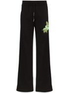 Off-white Wide-leg Tracksuit Bottoms - Black