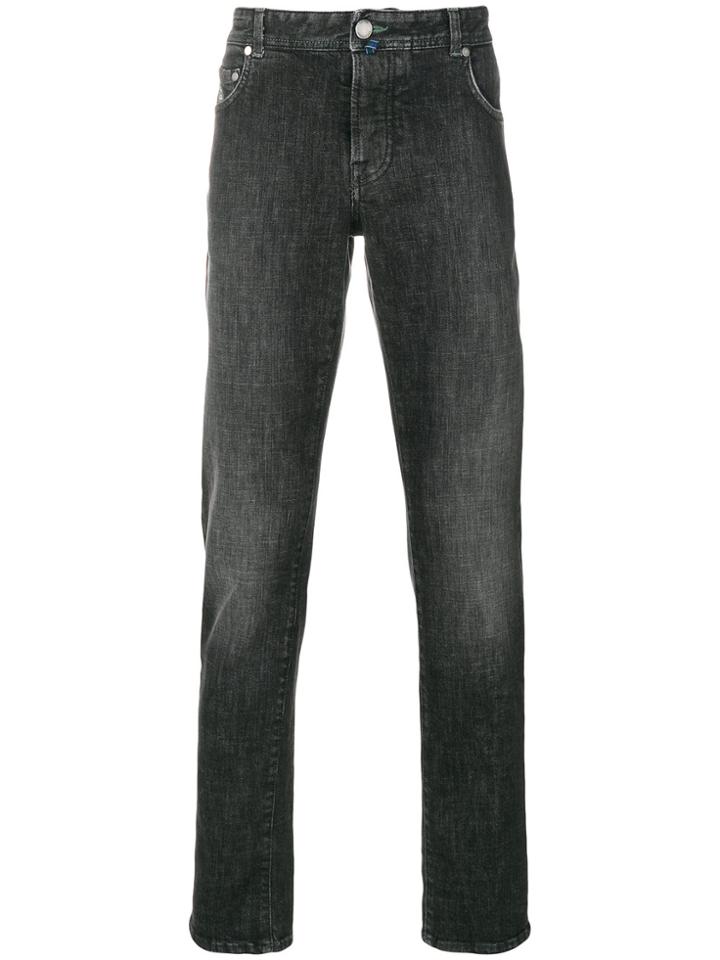 Borrelli Regular Jeans - Black