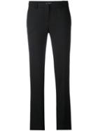 Armani Jeans - Skinny Tailored Trousers - Women - Cotton/polyester/spandex/elastane - 40, Black, Cotton/polyester/spandex/elastane