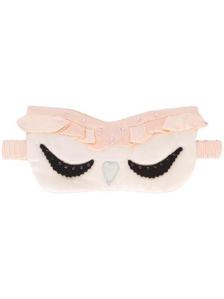 Morgan Lane Sleepy Owl Mask Set - Pink & Purple