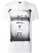 Diesel 't-diego' T-shirt, Men's, Size: Large, White, Cotton