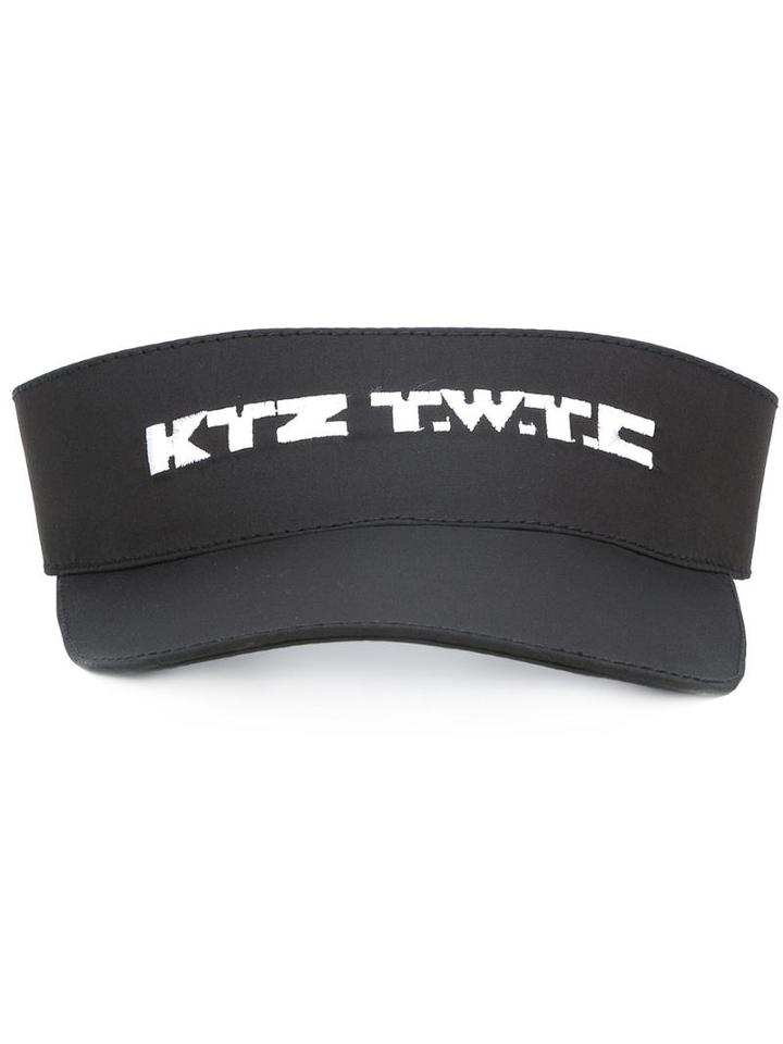 Ktz Embroidered Logo Cap, Adult Unisex, Black, Nylon