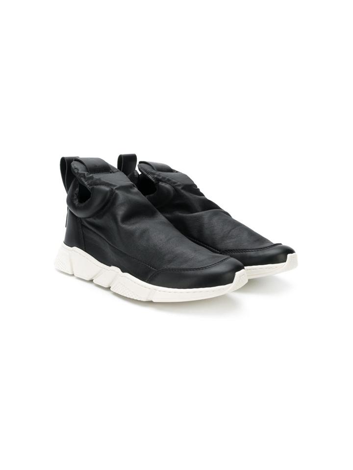 Cinzia Araia Kids Teen Slip-on Low-top Sneakers - Black