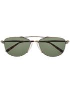 Matsuda Aviator Frame Sunglasses - Silver