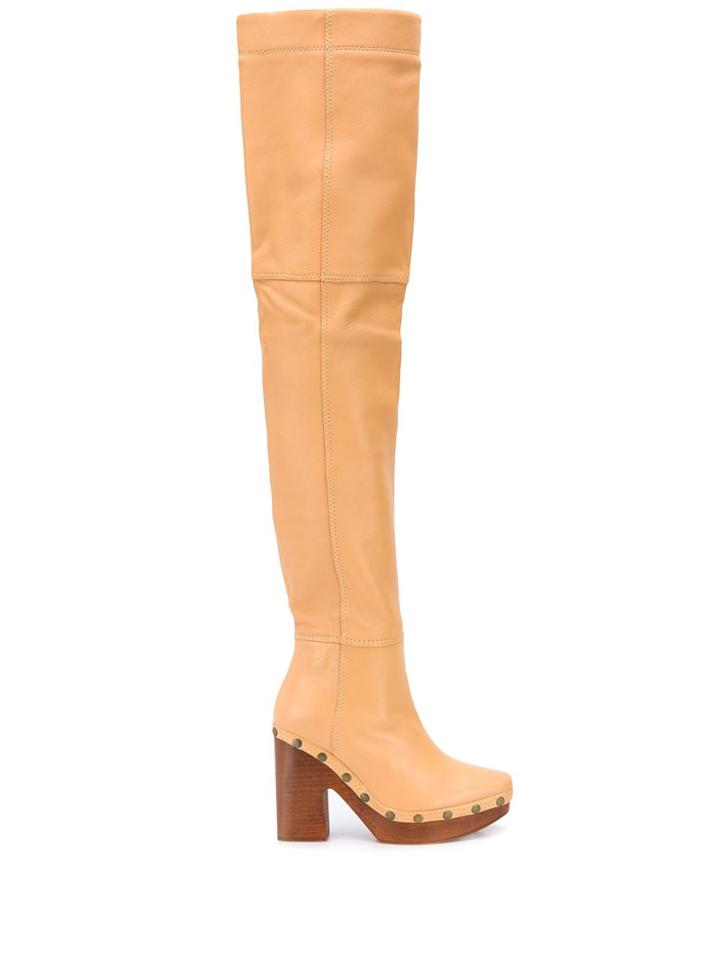 Jacquemus Les Bottes Sabots Boots - Neutrals