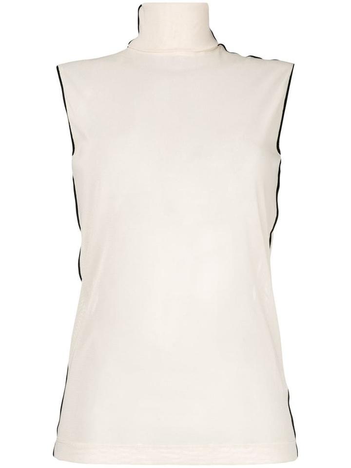 Helmut Lang Turtleneck Tank Top - Neutrals