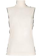 Helmut Lang Turtleneck Tank Top - Neutrals