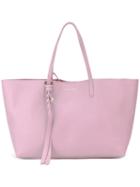 Skull Shopper Tote - Women - Calf Leather/leather - One Size, Pink/purple, Calf Leather/leather, Alexander Mcqueen