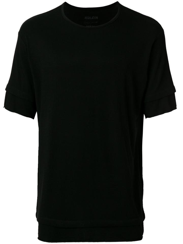 Yohji Yamamoto Layered T-shirt - Black