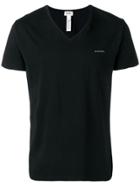 Diesel Logo V-neck Shirt - Black