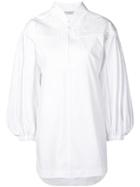Philosophy Di Lorenzo Serafini Laser Cut Shirt Dress - White