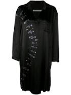 Raquel Allegra Relaxed Tie Dye Dress - Black