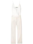 Patrizia Pepe Sleeveless Jumpsuit - White