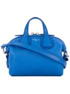 Givenchy Micro Nightingale Tote, Women's, Blue, Leather