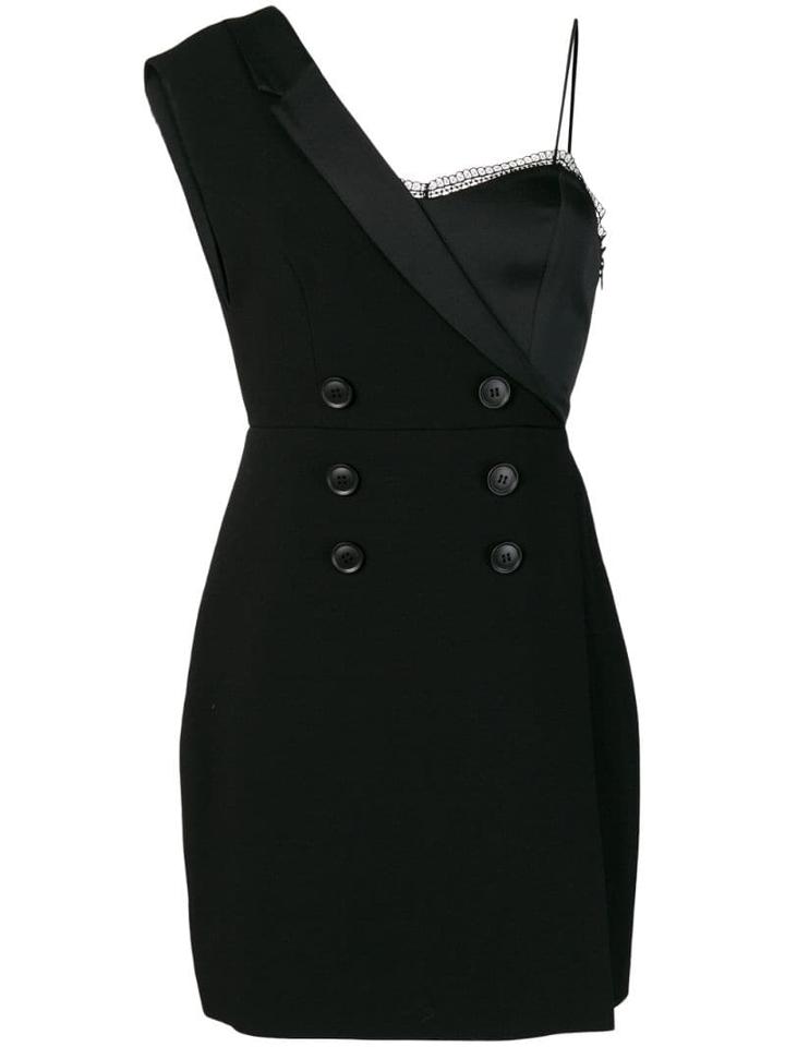Three Floor Blazer Style Dress - Black