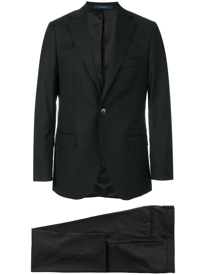 Fashion Clinic Timeless Single Breasted Suit - Black