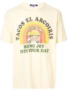 Junya Watanabe Man Tacos Van Print T-shirt - Yellow