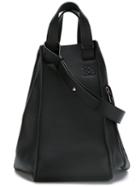 Loewe 'hammock' Shoulder Bag, Women's, Black, Calf Leather/cotton/polyester