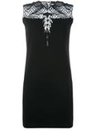 Marcelo Burlon County Of Milan Beatriz Dress, Women's, Size: Small, Black, Viscose/polyimide/spandex/elastane/polyester