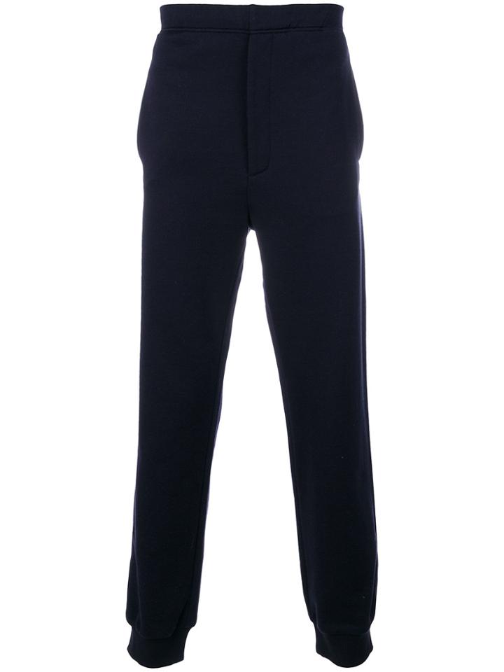 Prada Logo Trousers - Blue