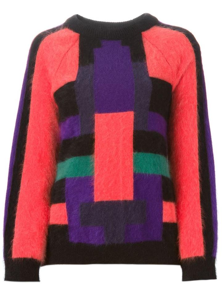 Balmain Intarsia Knit Sweater