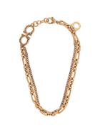 Salvatore Ferragamo Chain Charm Necklace - Gold
