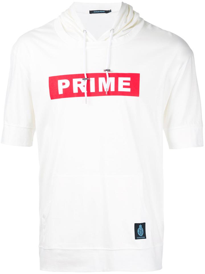 Guild Prime 'prime' Hooded T-shirt - White