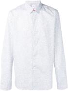Ps Paul Smith Printed Button Shirt - White