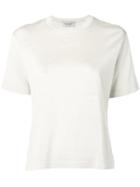 John Smedley Knitted T-shirt - Neutrals