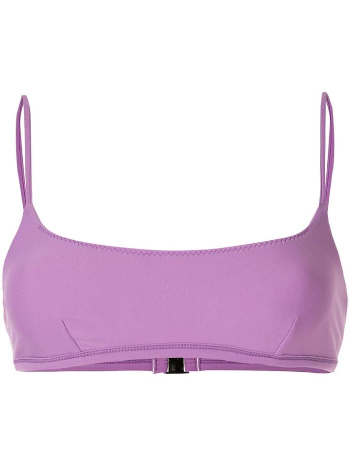 Matteau The Crop Bikini Top - Purple