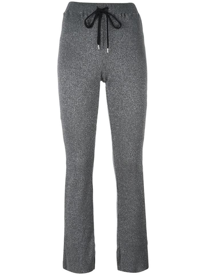 Fleamadonna Classic Sweatpants, Women's, Size: Medium, Grey, Metallic Fibre/rayon