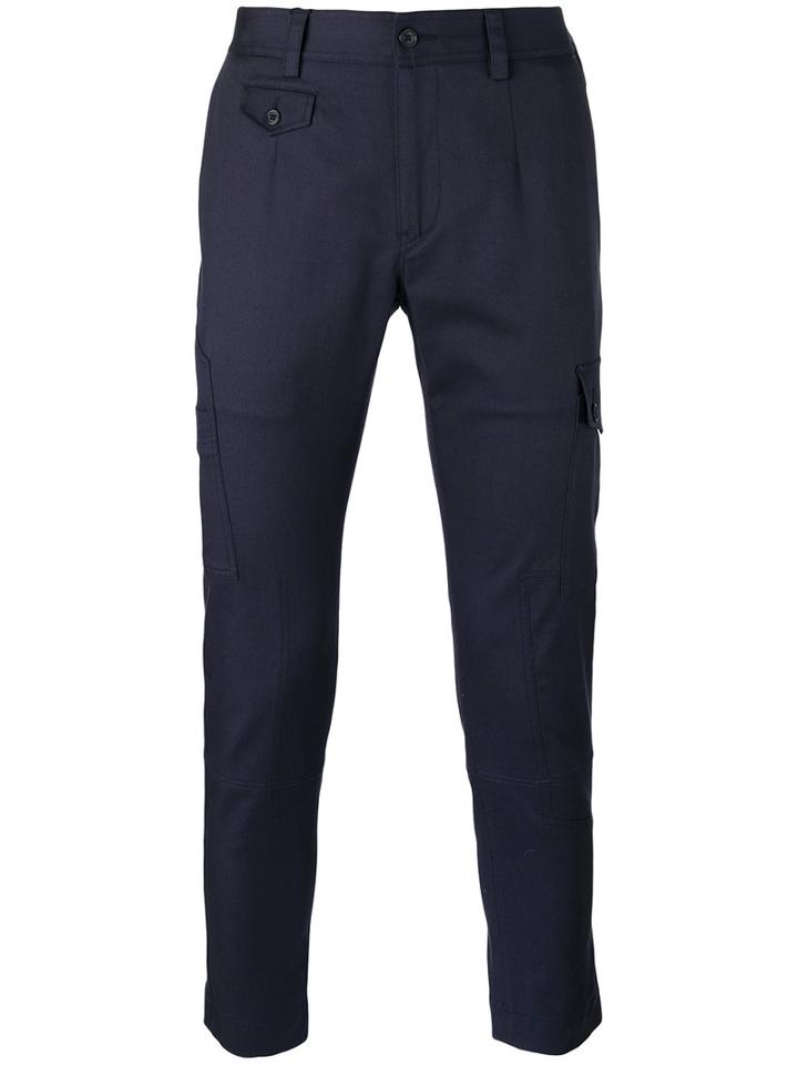 Dolce & Gabbana - Classic Chinos - Men - Cotton/spandex/elastane - 48, Blue, Cotton/spandex/elastane