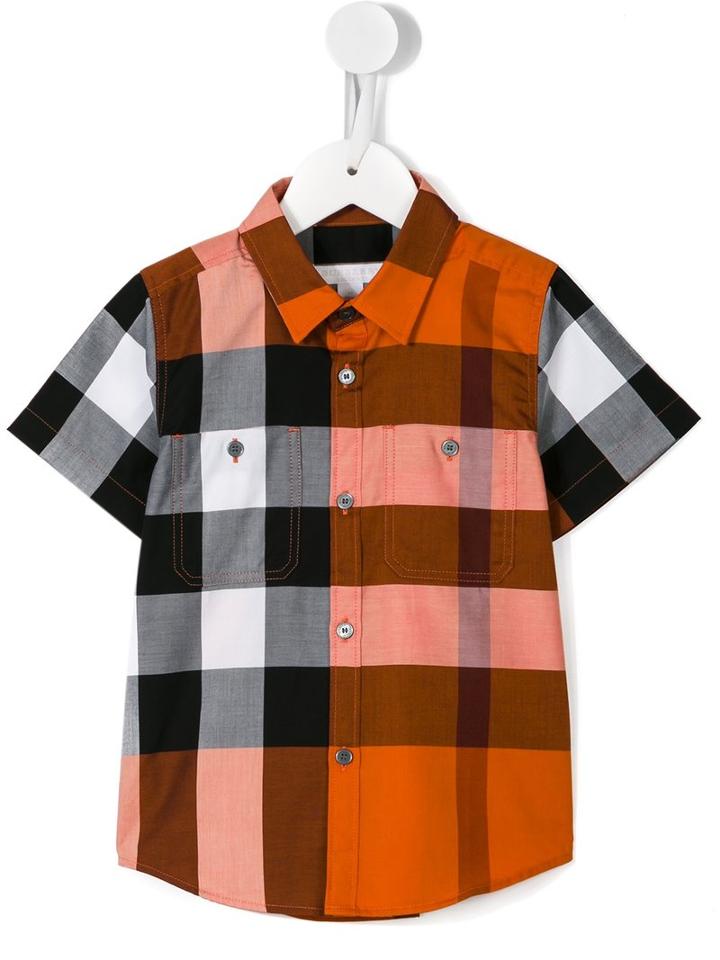 Burberry Kids Checked Shirt, Boy's, Size: 12 Yrs