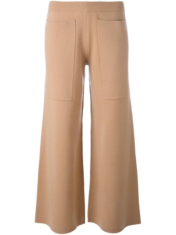 Joseph Flared Knit Trousers