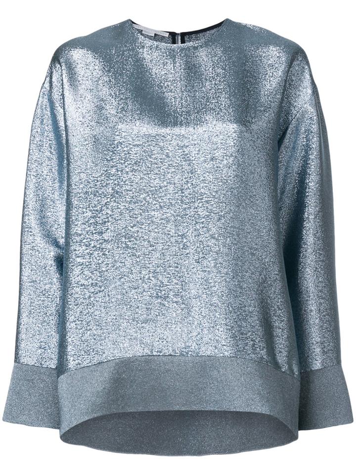 Stella Mccartney Metallic Top - Blue