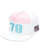 Plein Sport Embroidered Snapback Hat - White