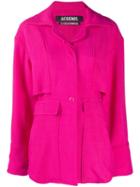 Jacquemus Double Vent Shirt - Pink
