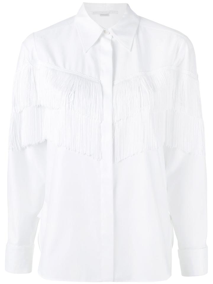 Stella Mccartney Alina Fringe Shirt - White