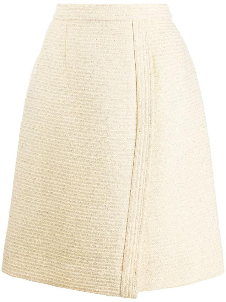 Chanel Pre-owned 1980's Wrap Skirt - Neutrals