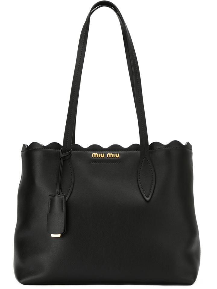 Miu Miu Miu Miu 5bg0542bfr F0002 Leather/fur/exotic Skins->calf