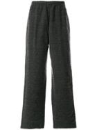White Mountaineering Zigzag Jacquard Trousers - Grey