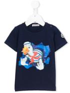 Moncler Kids Duck Print T-shirt, Toddler Boy's, Size: 2 Yrs, Blue